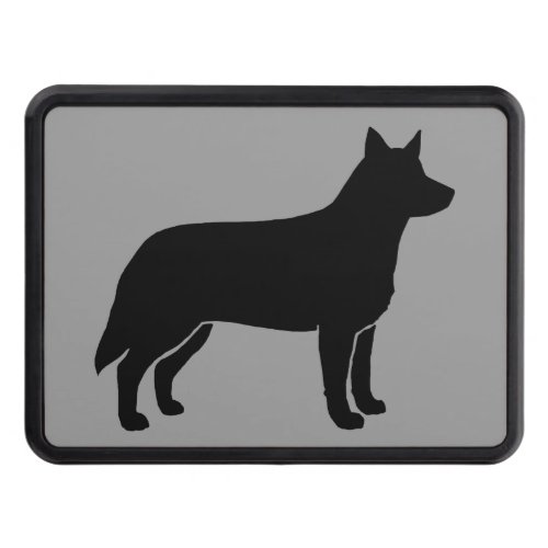 Australian Cattle Dog Silhouette Hitch Cover