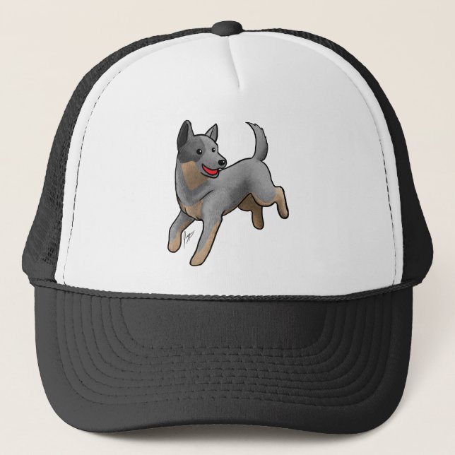 Australian Cattle Dog Trucker Hat (Front)