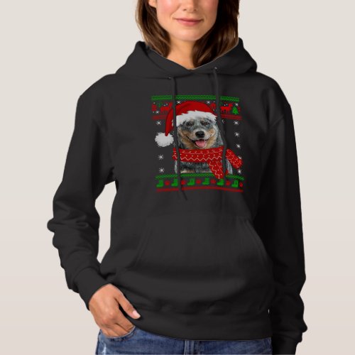 Australian Cattle Dog Ugly Sweater Christmas Puppy