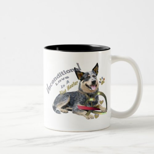 Australian  Cattle Dog Unconditional Love Mugs