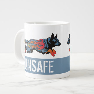 Australian Cattle Dog - Unsafe at any Speed Giant Coffee Mug