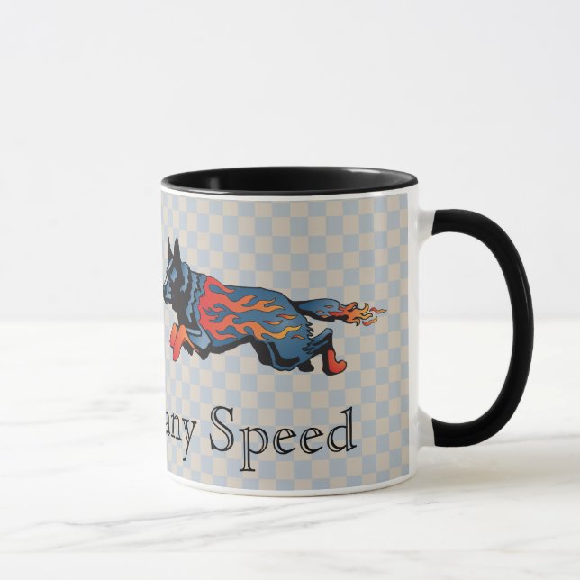 Australian Cattle Dog - Unsafe at any Speed Mug (Right)