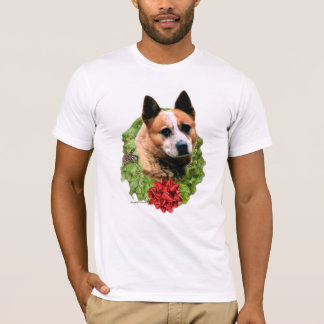 Australian Cattle Dog Wreath T-Shirt