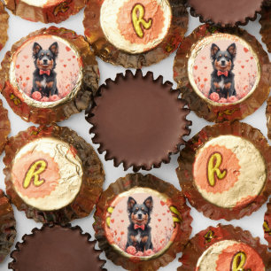 Australian Cattle with Roses - Valentine's Day Reese's Peanut Butter Cups