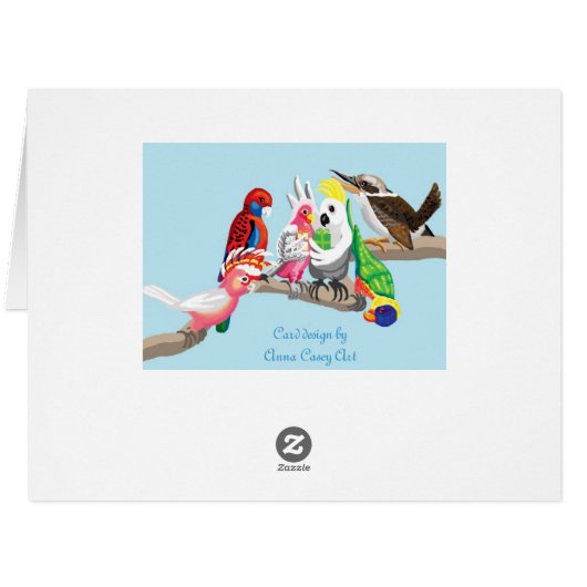 Australian Christmas birds (Back Horizontal)