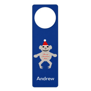 Australian Christmas Koala Bear Custom Door Hanger