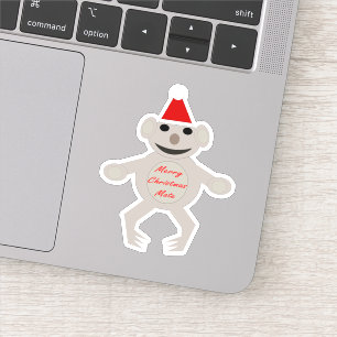 Australian Christmas Koala Bear Sticker