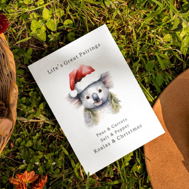Australian Christmas Koala  Postcard (Creator Uploaded)