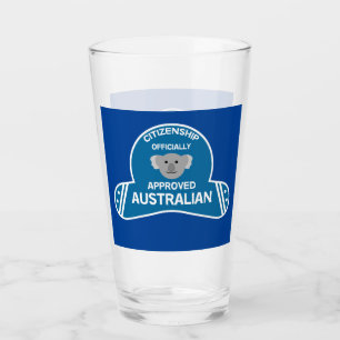 Australian Citizenship Aussie Citizen Two-Tone C Glass