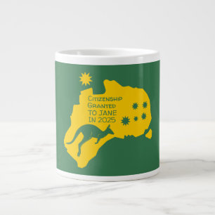 Australian Citizenship Gift Aussie Citizenship Giant Coffee Mug