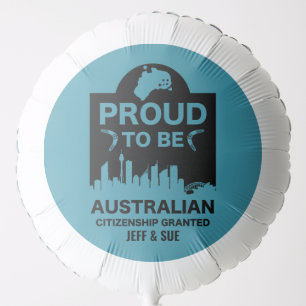 Australian Citizenship Gift Balloon