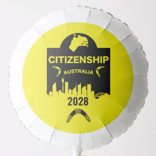 Australian Citizenship Gift Balloon