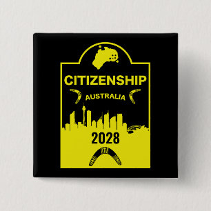 Australian Citizenship Gift Button
