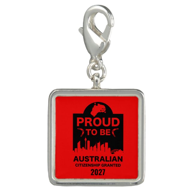 Australian Citizenship Gift Charm (Front)