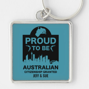 Australian Citizenship Gift Keychain