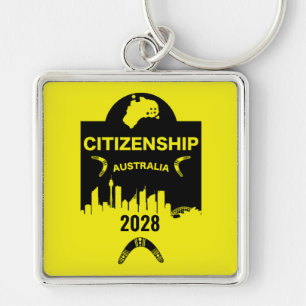 Australian Citizenship Gift Keychain