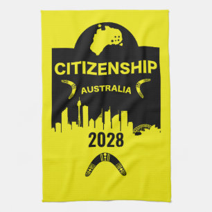 Australian Citizenship Gift Kitchen Towel