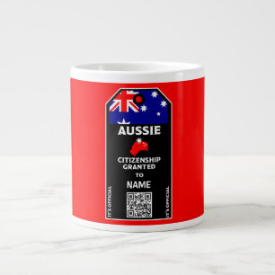 Australian Citizenship Party Congratulations   Giant Coffee Mug