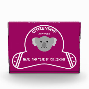 Australian Citizenship Party Congratulations Gift