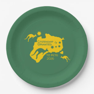 Australian Citizenship Party Gifts Paper Plates