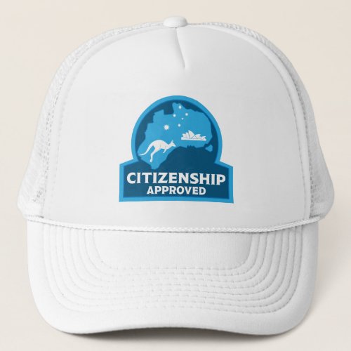 Australian Citizenship Party Gifts Trucker Hat