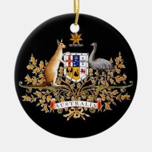 Australian Coat of Arms Christmas Tree Ornament
