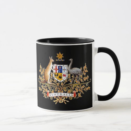 Australian Coat of Arms Mug