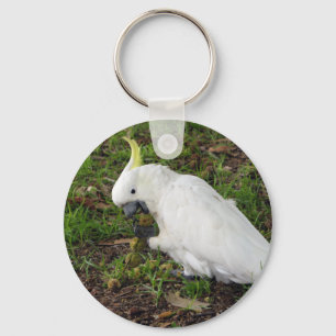 Australian Cockatoo Keychain
