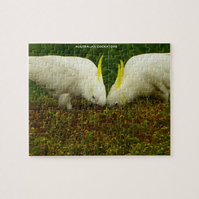 Australian Cockatoos Jigsaw Puzzle (Horizontal)