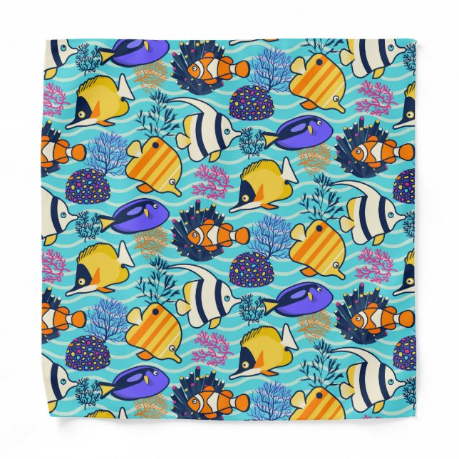 Australian Coral reef Bandana (Front)