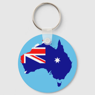 Australian country keychain