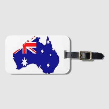 Australian Country Luggage Tag by Pir1900 at Zazzle