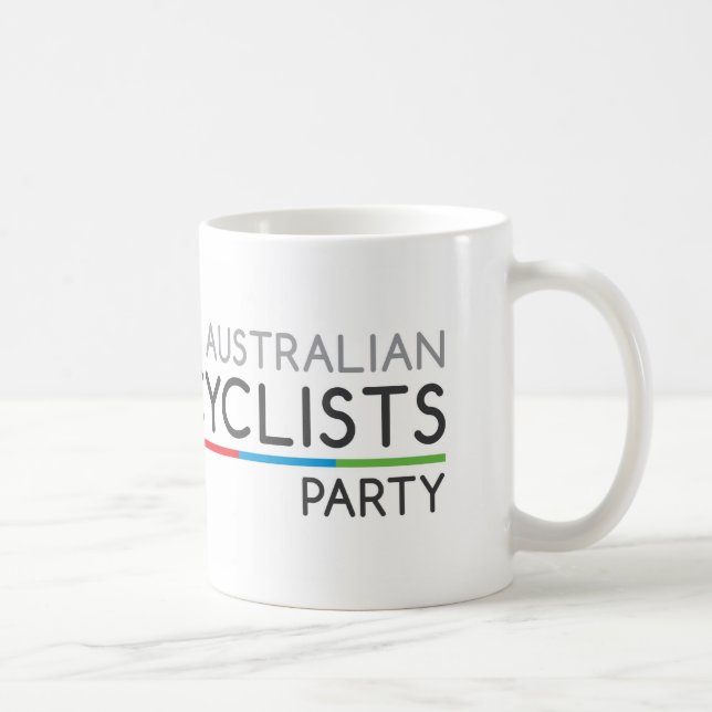 Australian Cyclists Party Mug (Right)