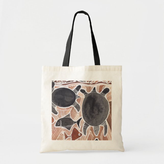 Australian Dreams Animals Turtles Fishes Tote Bag (Front)