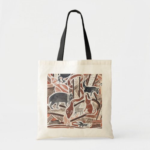 Australian Dreams Mythical Animals Snake Tote Bag