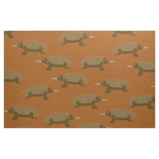 Australian Echidna Print Fabric