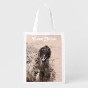 Australian Emu Reusable Grocery Bag