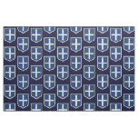 Australian Eureka flag in the shape of a shield Fabric