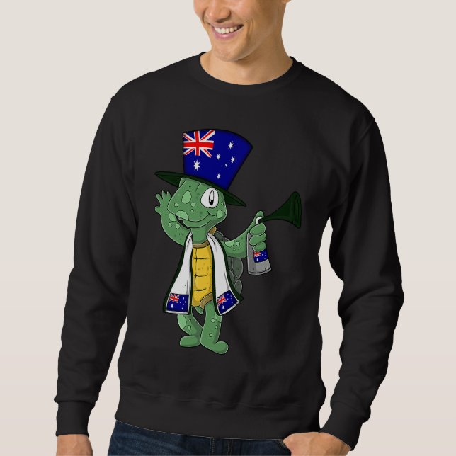 Australian Fan Tortoise Sweatshirt (Front)