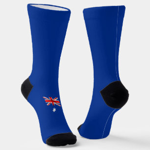 Australian flag and kangaroo socks