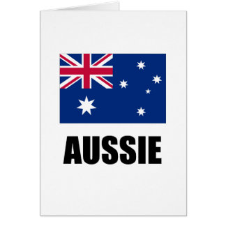 Australian Flag / "Aussie" Cards