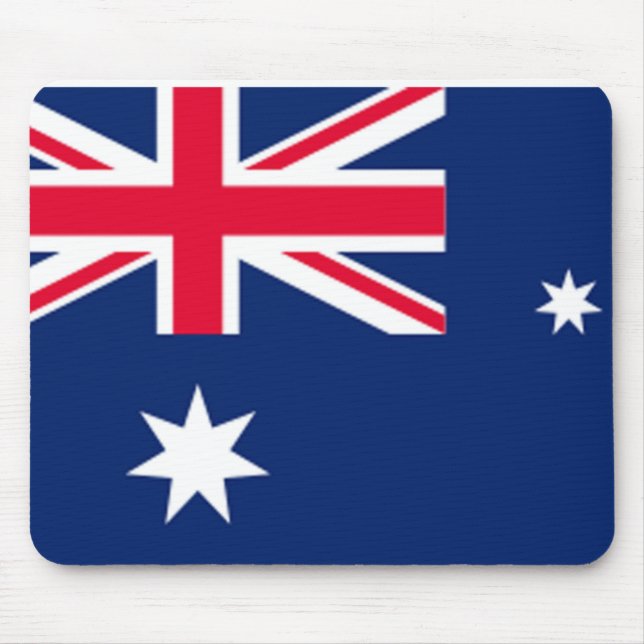 Australian Flag, Australian Aussie Flag Mouse Pad (Front)