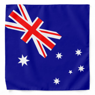 Australian Flag Bandana, patriotic Australia Bandana