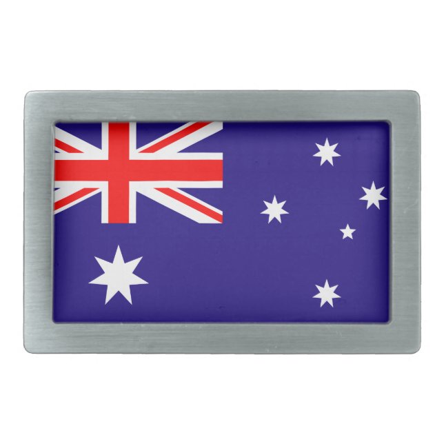 Australian flag belt buckles for Austalia Day (Front)