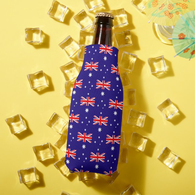 Australian flag bottle coolers for Australia Day (In Situ Summer)