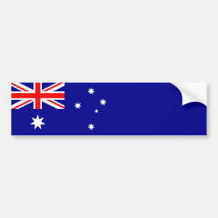 Australian Flag Bumper Sticker