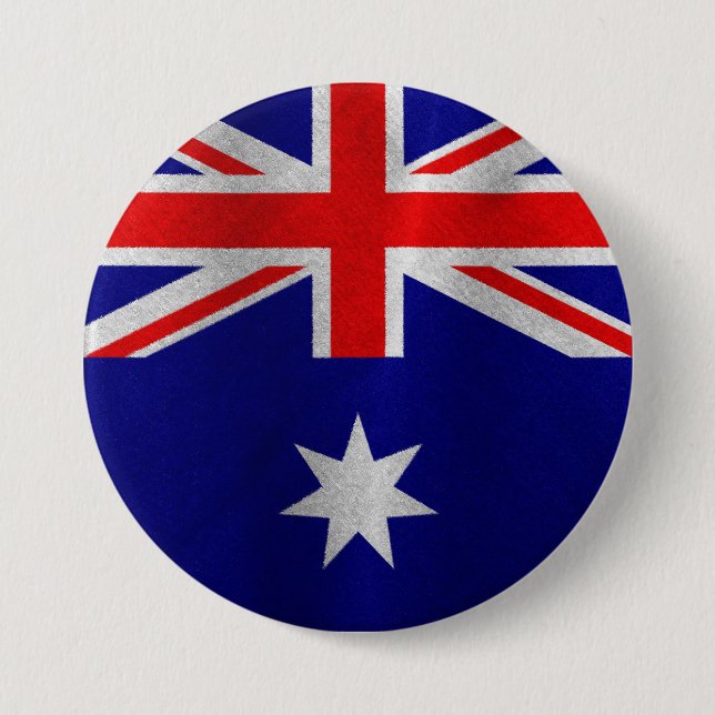 Australian Flag Button (Front)