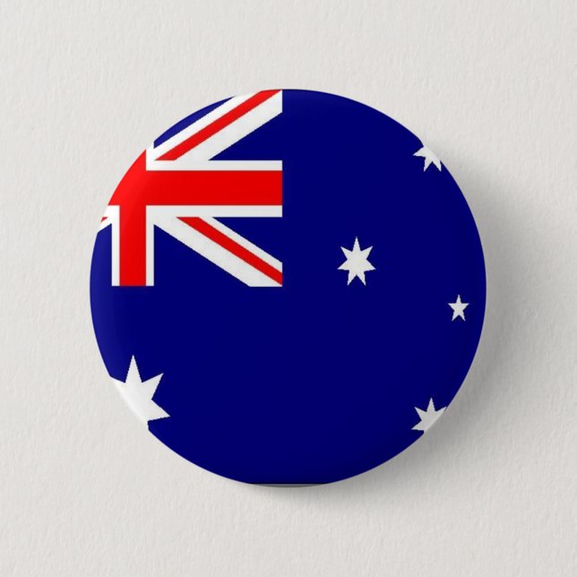 Australian Flag Button (Front)