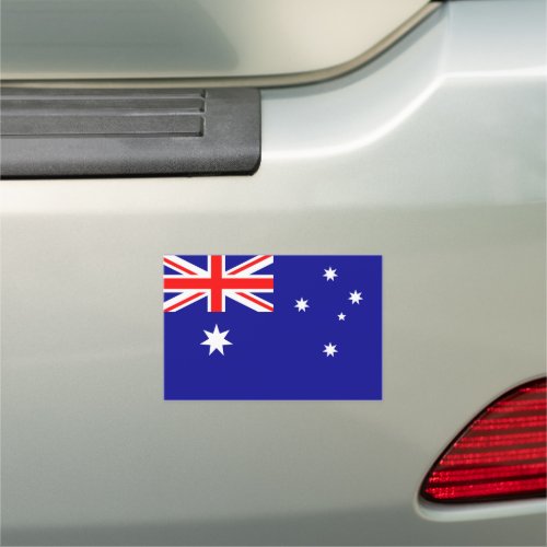 Australian Flag Car Magnet