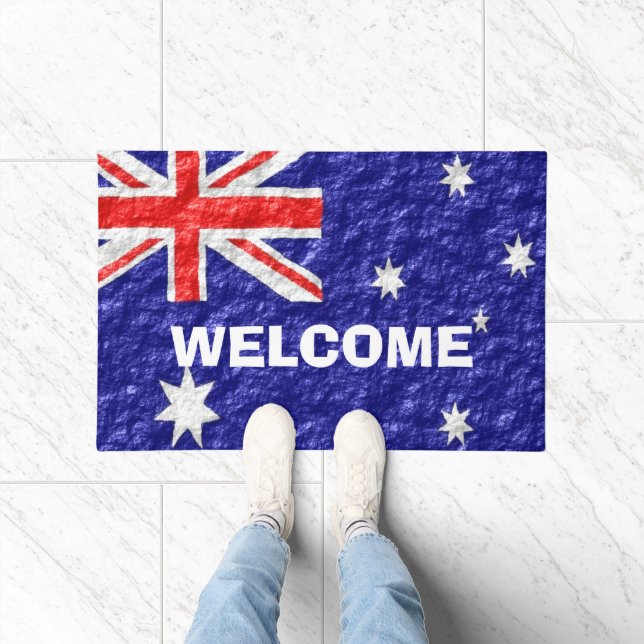 Australian Flag Design Doormat (Indoor)